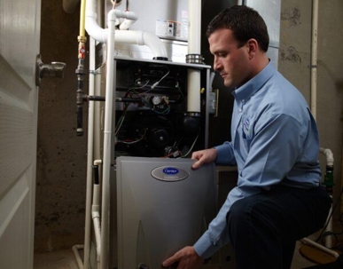 Checking out a furnace